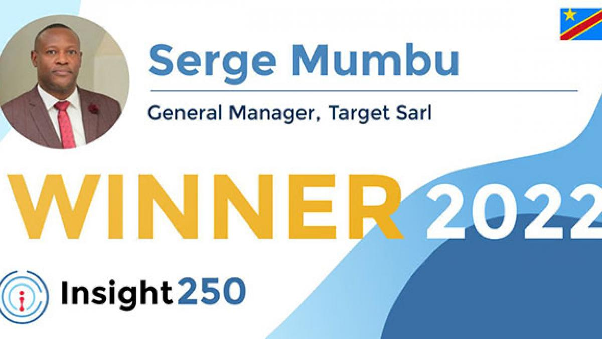 Médiacongo: Market survey: Serge Mumbu among the Insight 250 winners for the year 2022